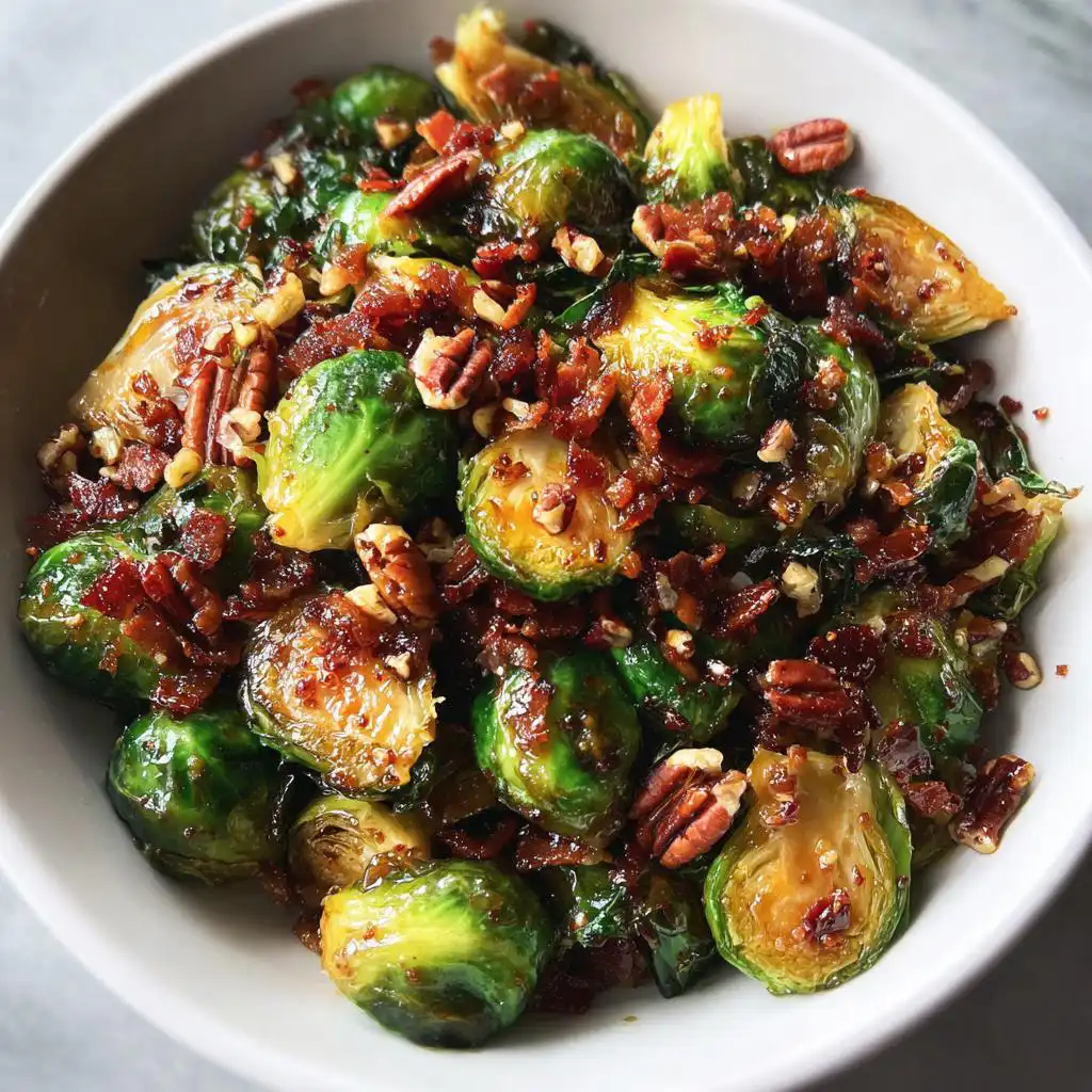 Maple beef Bacon Brussels Sprouts - detail 2