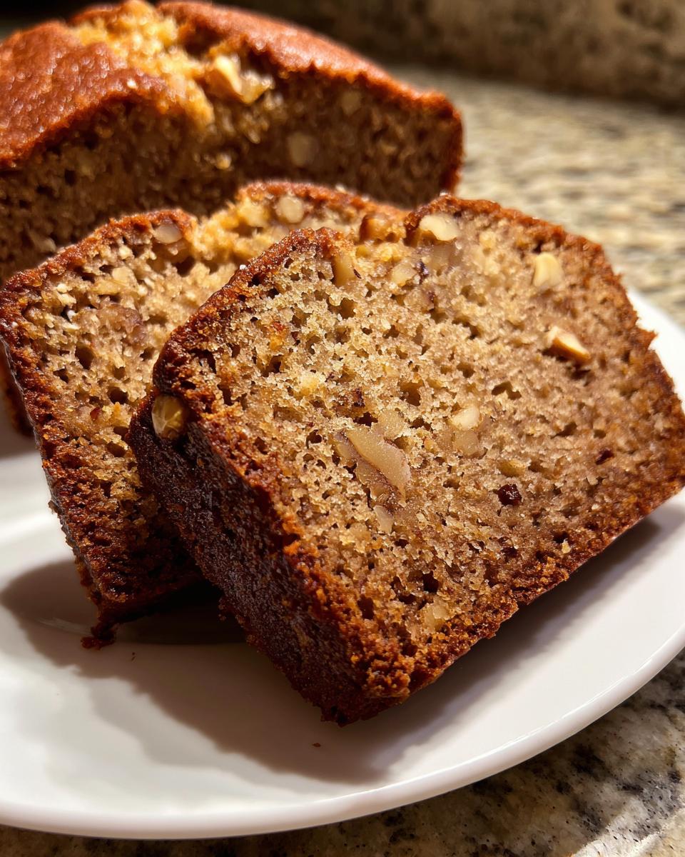 Moist Banana Bread - detail 2