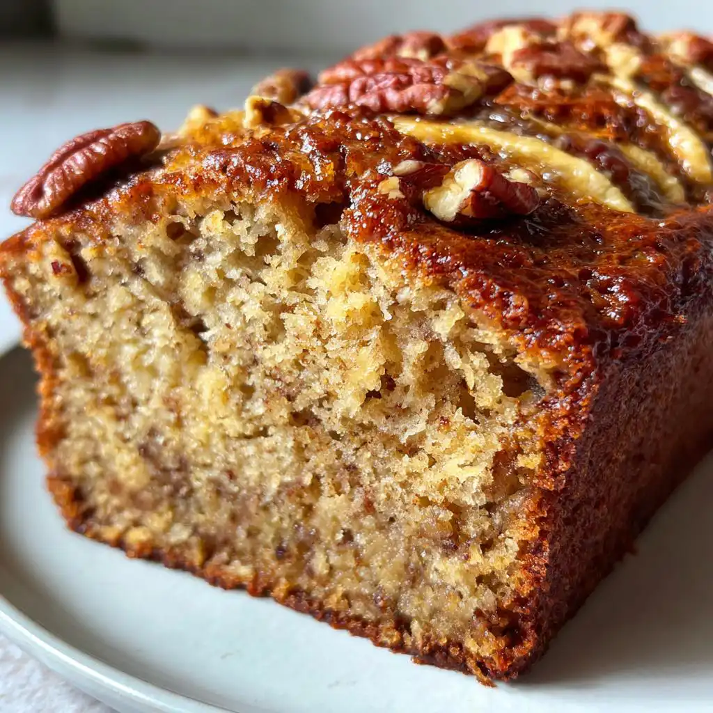Moist Banana Bread with Sour Cream - detail 1