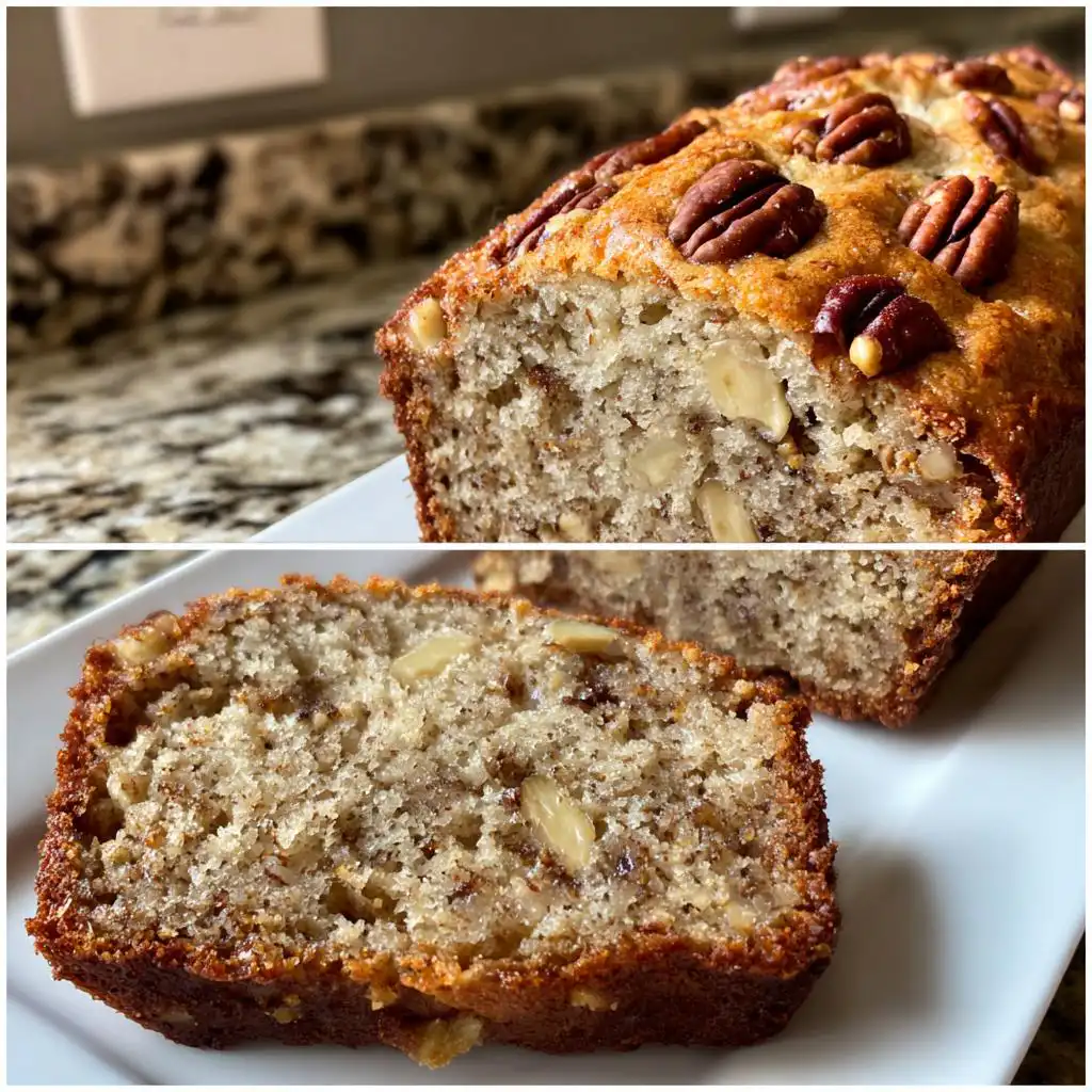 Moist Banana Bread with Sour Cream - detail 2