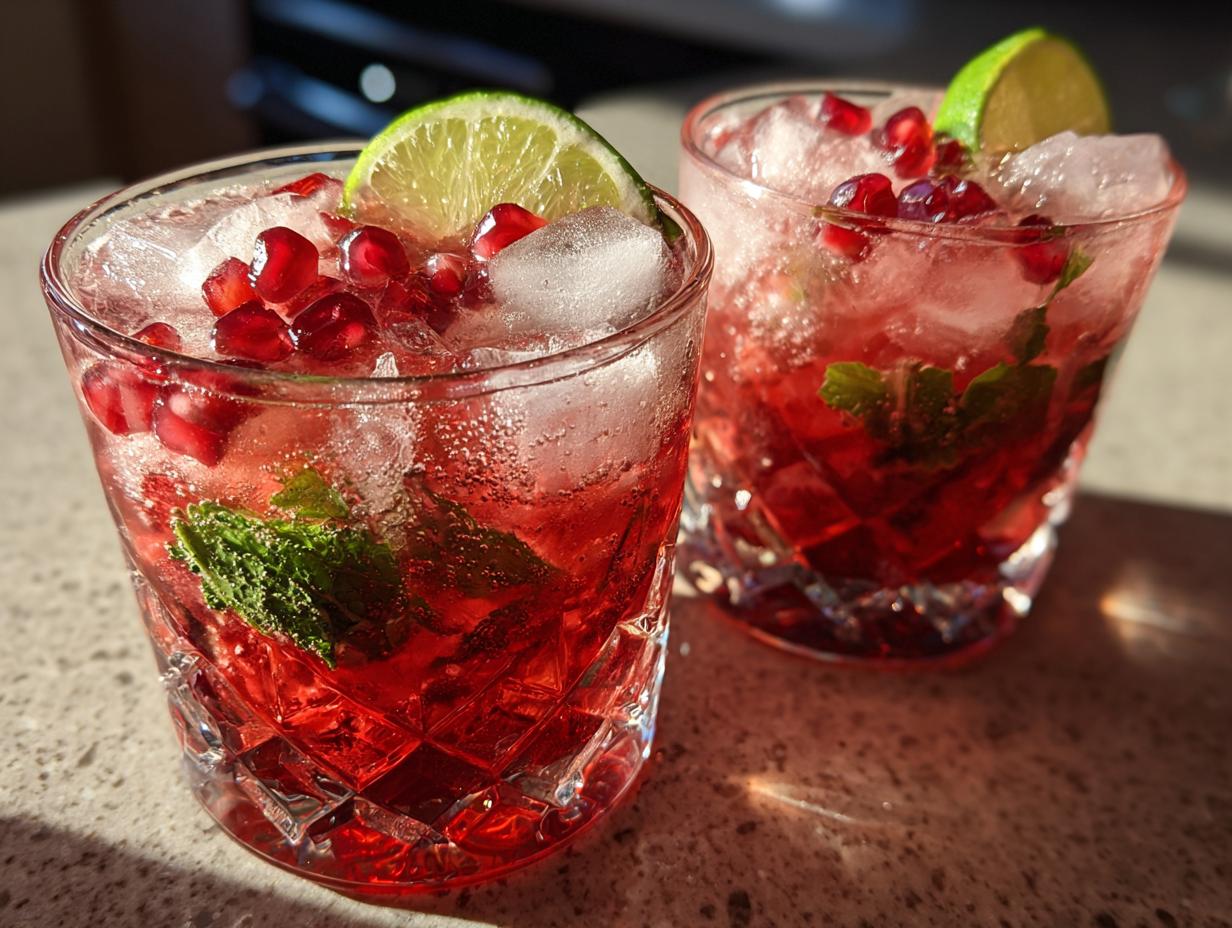 Best Pomegranate Mojitos: 4 Easy Steps