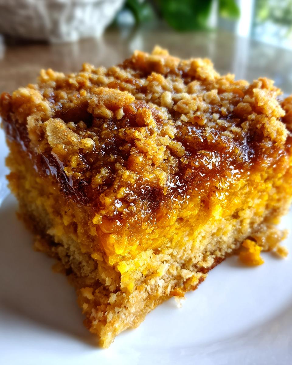 Pumpkin Oatmeal Dump Cake - detail 2