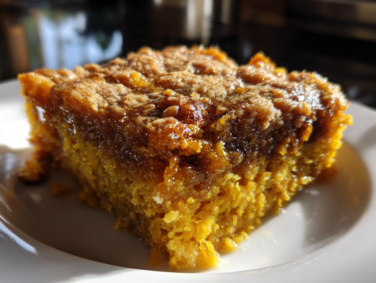 Amazing Pumpkin Oatmeal Dump Cake 1 Hour