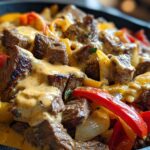 Queso Steak Fajita Skillet