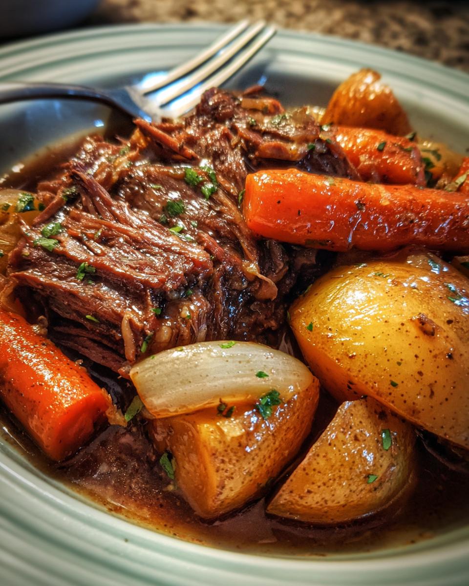 Slow Cooker Pot Roast - detail 2
