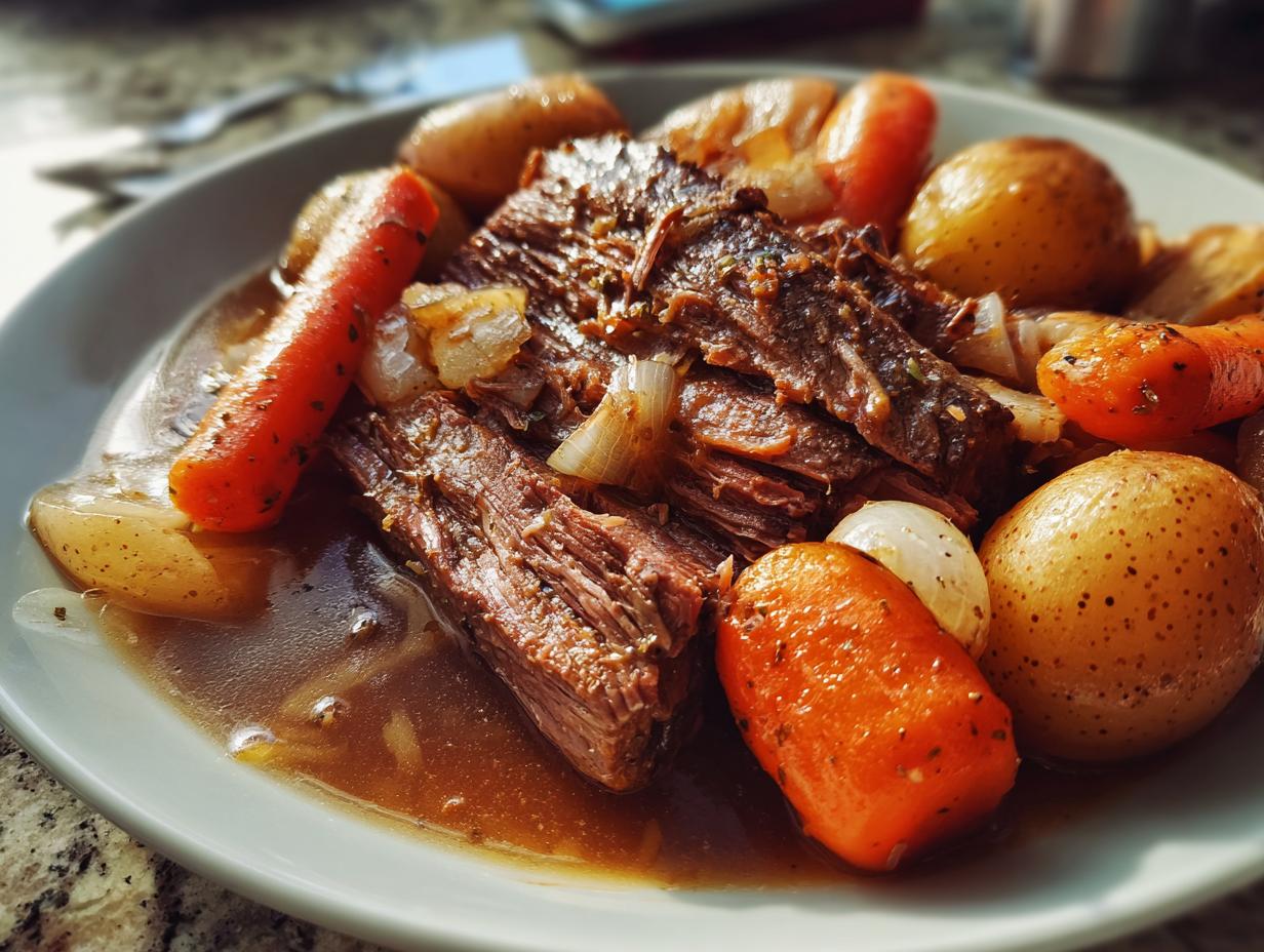 Amazing 1 Slow Cooker Pot Roast