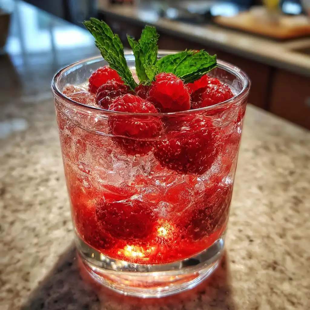 Sparkling Raspberry Lemonade - detail 2
