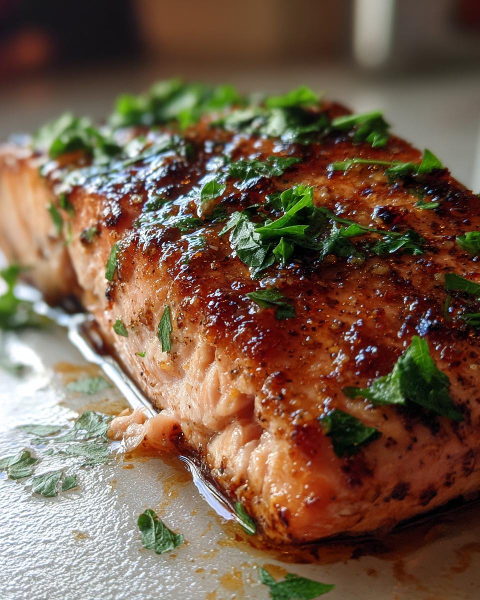 Texas Roadhouse Salmon - detail 1