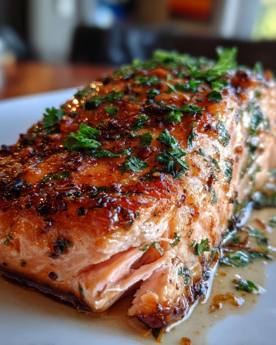 Texas Roadhouse Salmon - detail 2