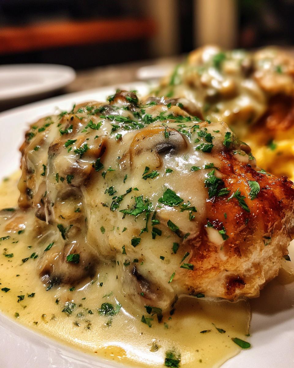 Texas Roadhouse Smothered Chicken - detail 1