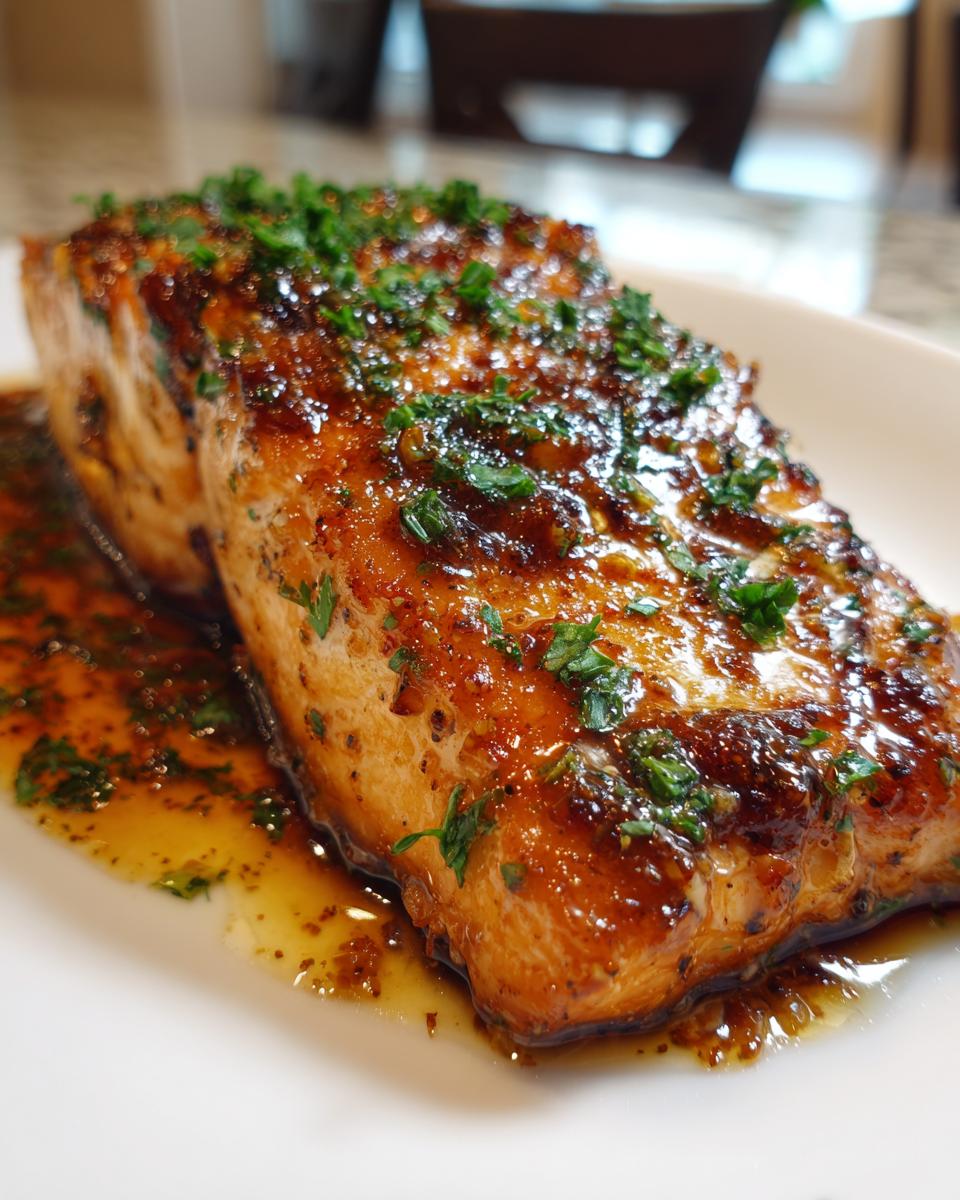 Texas Roadhouse-Style Baked Salmon - detail 1