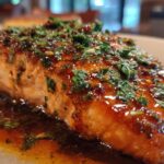 Texas Roadhouse Style Baked Salmon