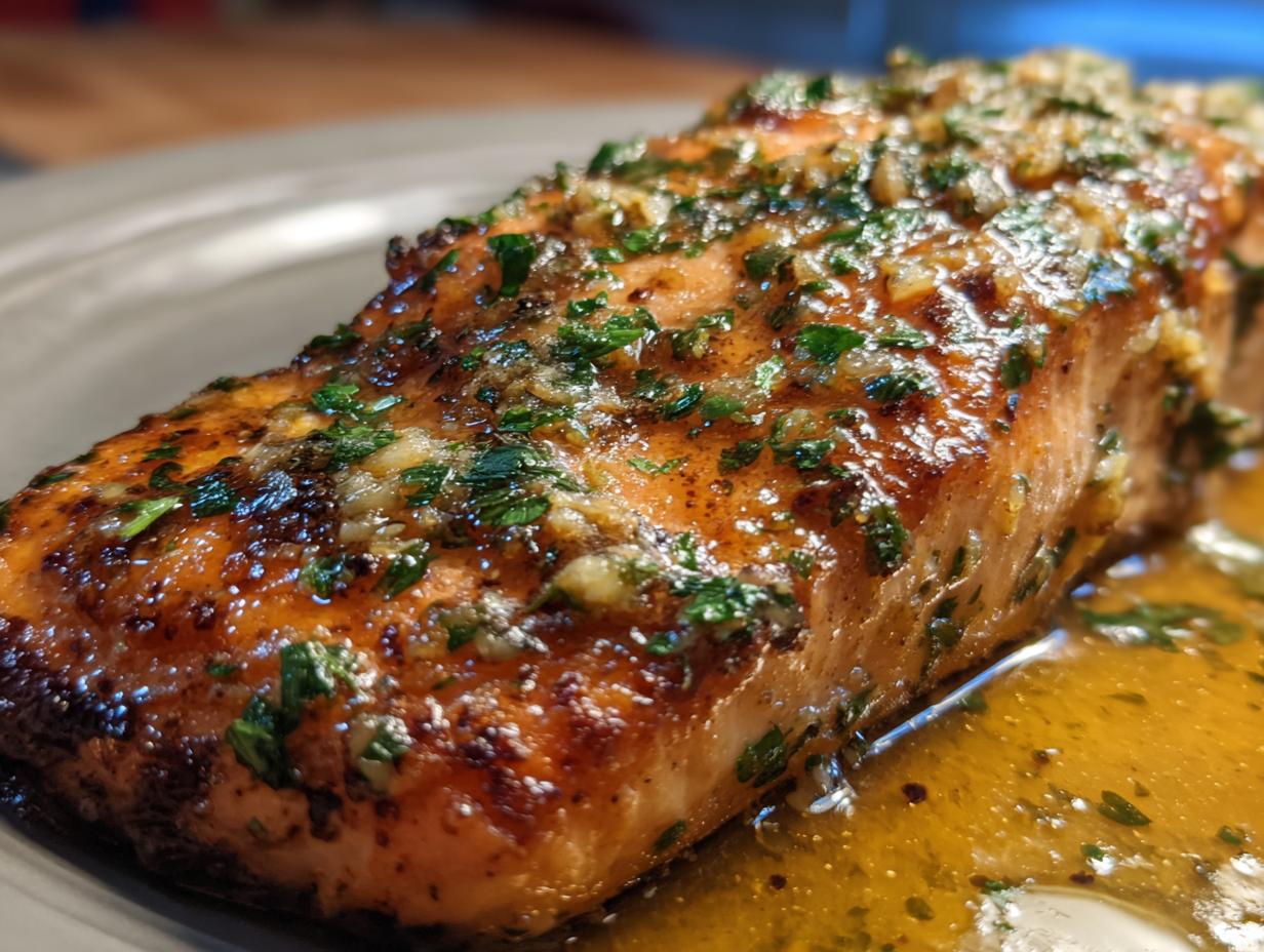Amazing Texas Roadhouse-Style Baked Salmon
