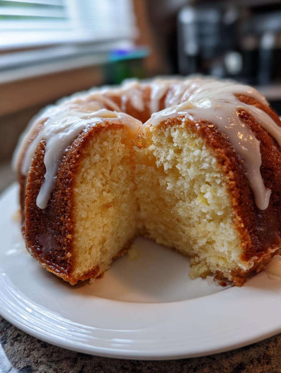 Zesty Lemon Bundt Cake - detail 2