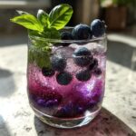blueberry basil lemonade