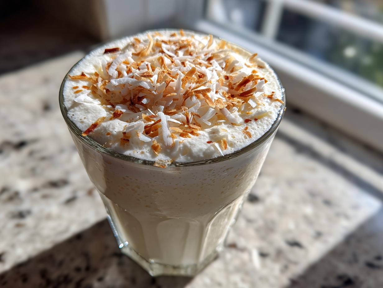 Amazing Coconut Cream Pie Smoothie