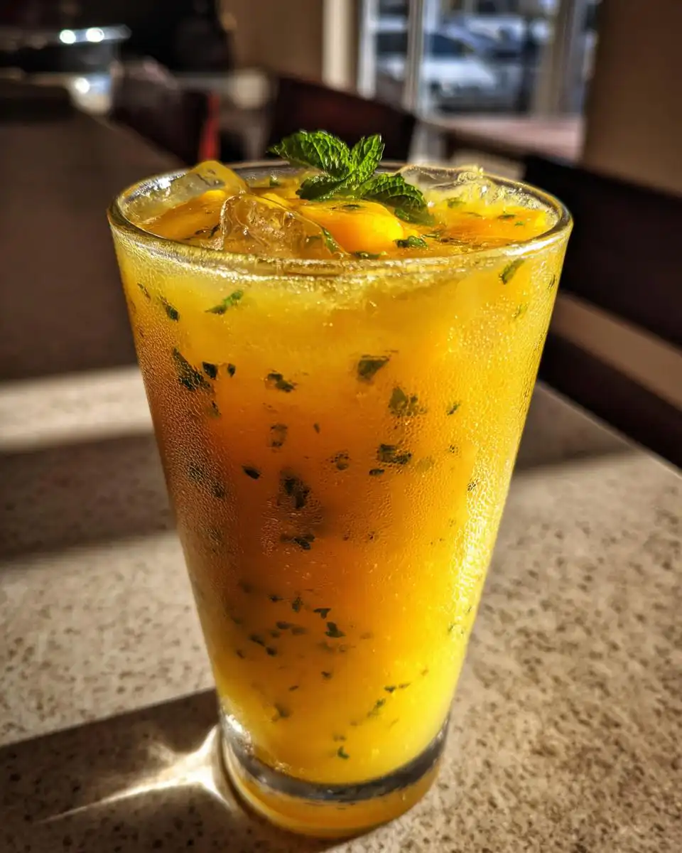 mango passion lemonade - detail 1