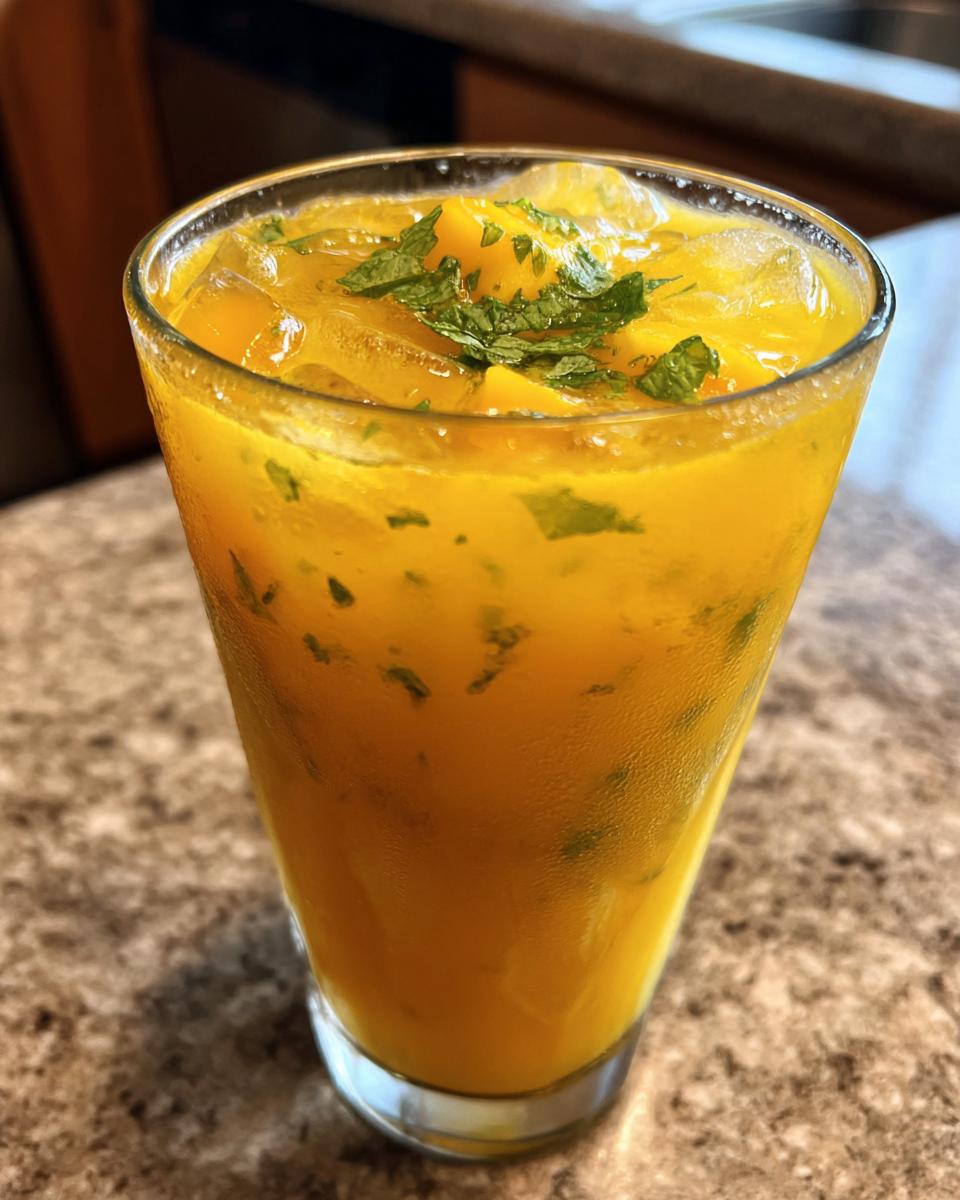 mango passion lemonade - detail 2