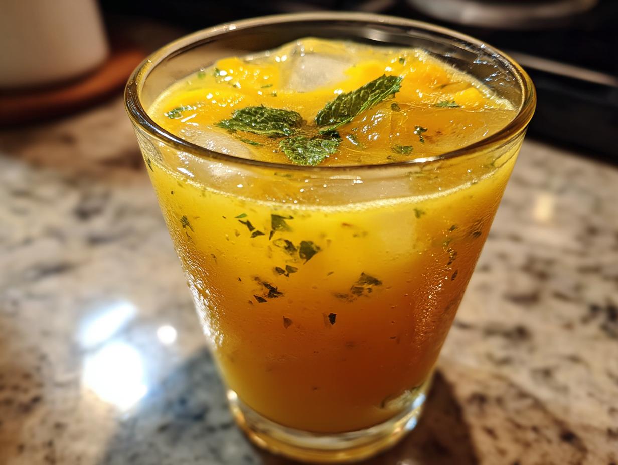 Amazing Mango Passion Lemonade: 5 Minute Quick Fix