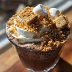 s’mores hot chocolate shake