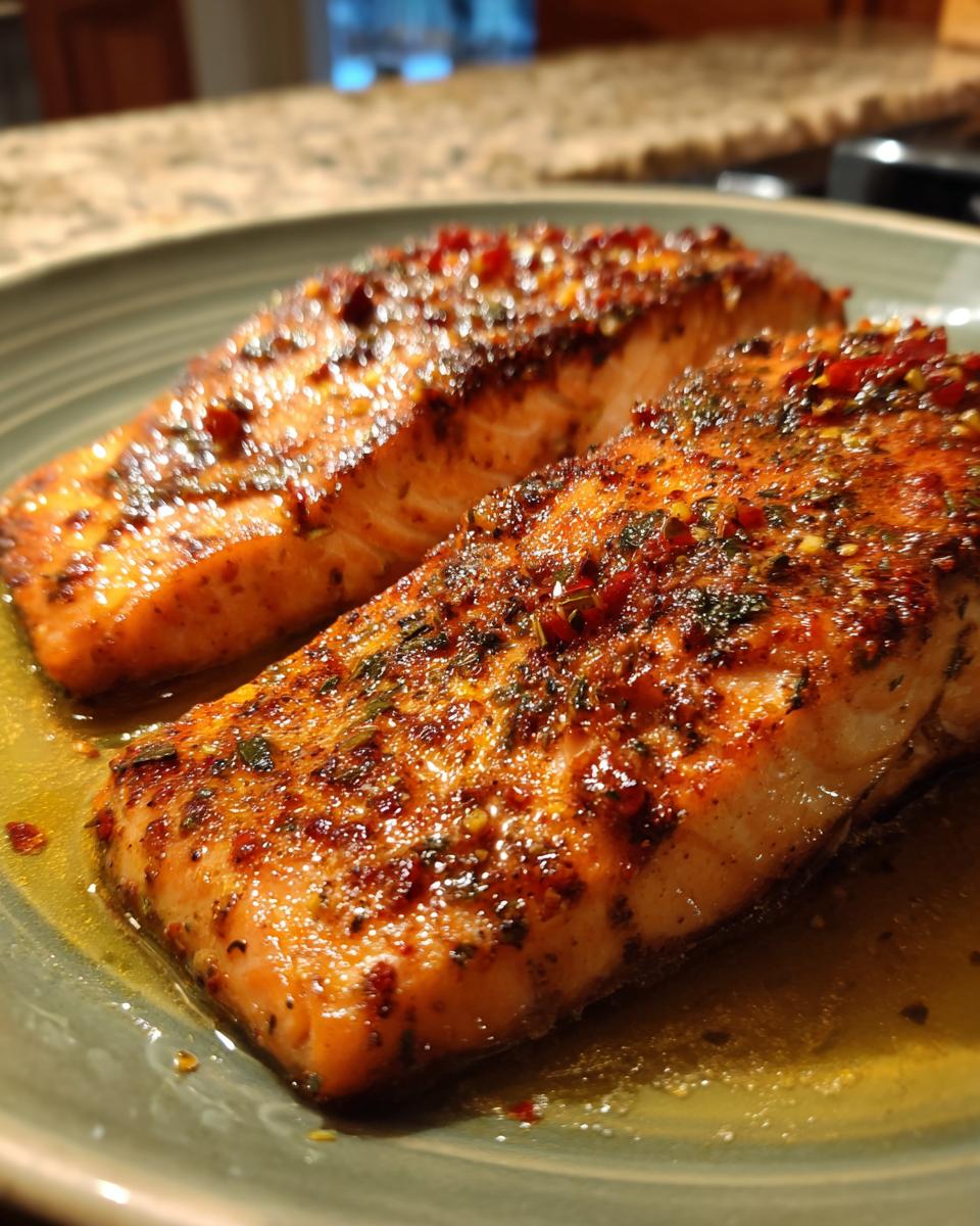 30-Minute Texas-Style Seasoned Salmon Fillet - detail 2