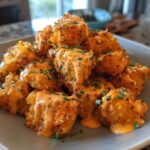 Air Fryer Bang Bang Salmon Bites