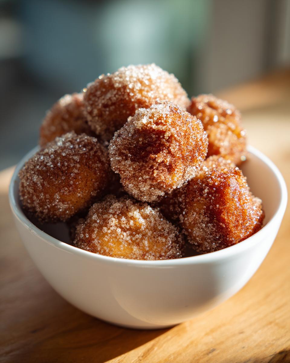 Air Fryer Churro Bites - detail 1