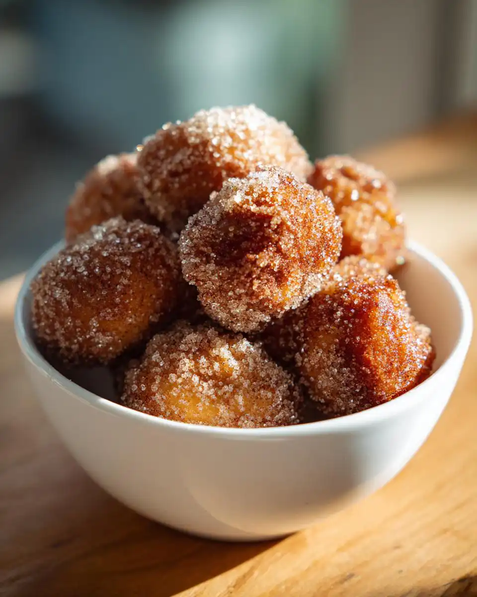 Air Fryer Churro Bites - detail 1