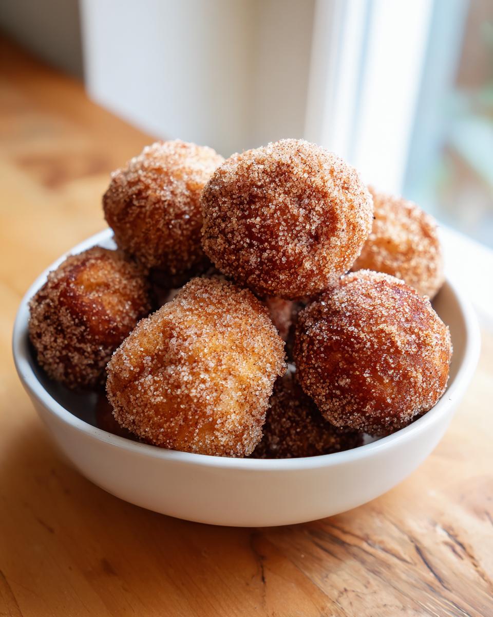 Air Fryer Churro Bites - detail 2