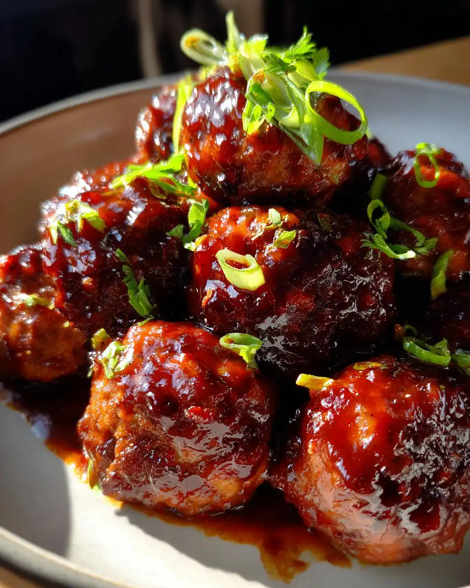 BBQ Meatballs - detail 1