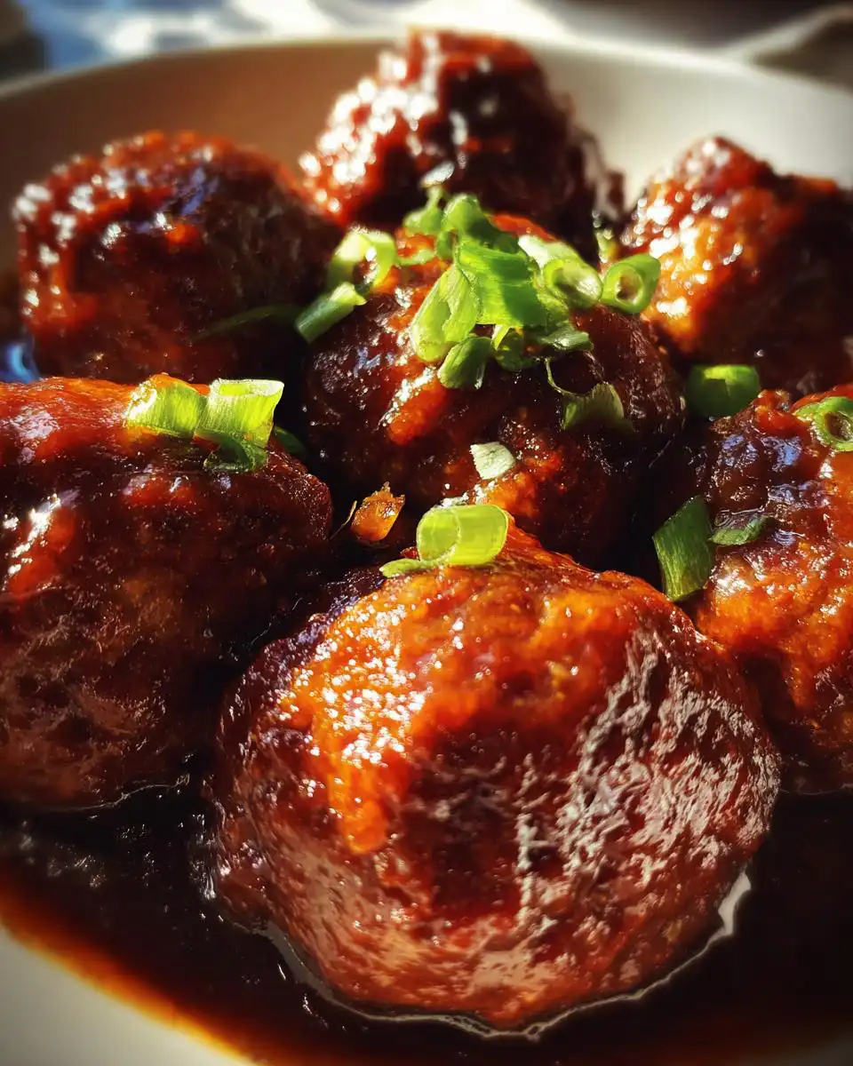 BBQ Meatballs - detail 2