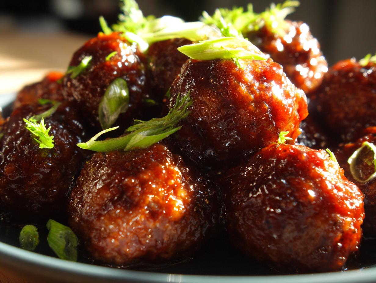 Amazing BBQ Meatballs: 50 Crowd-Pleasing Bites