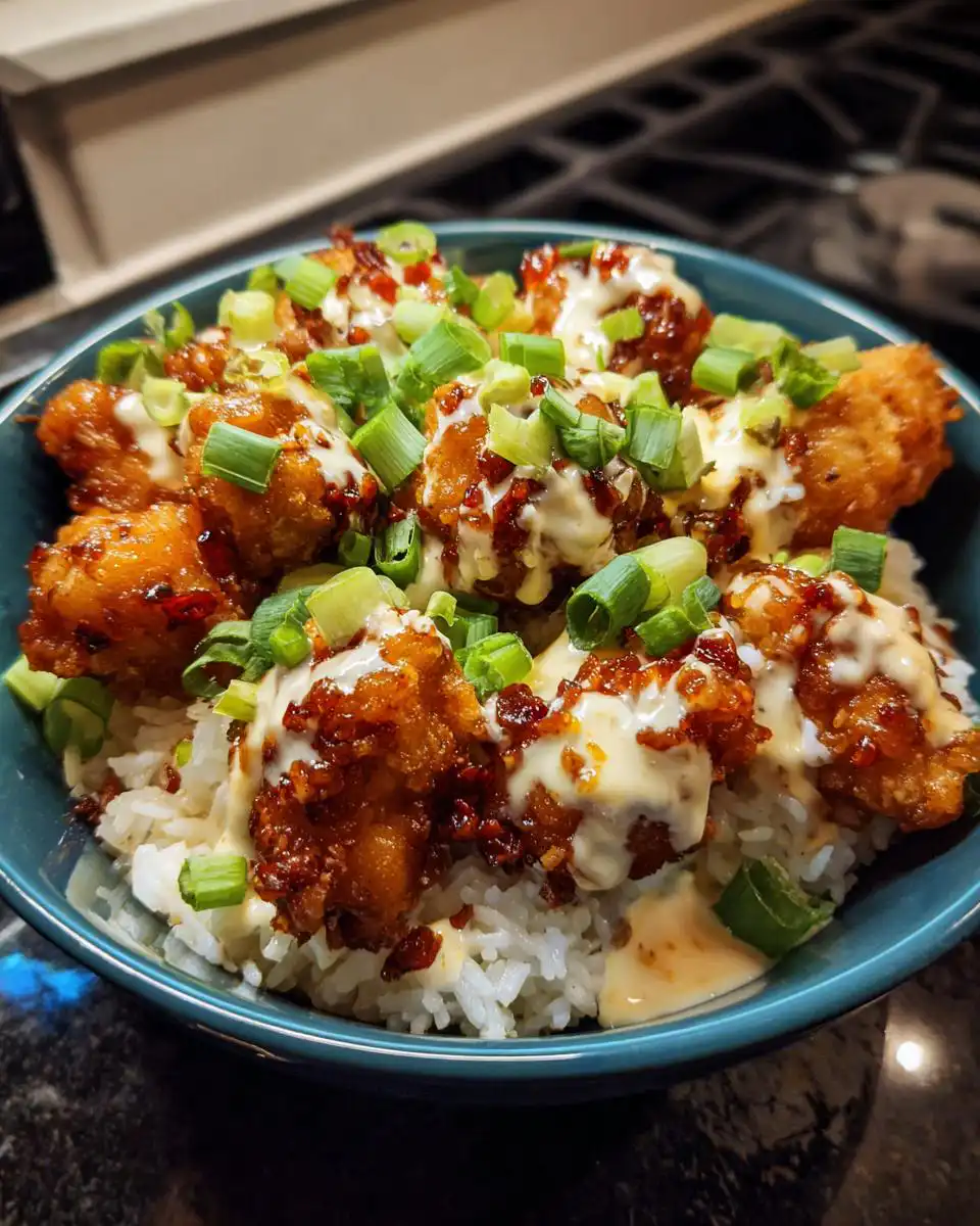 Bang Bang Chicken Bowl - detail 1