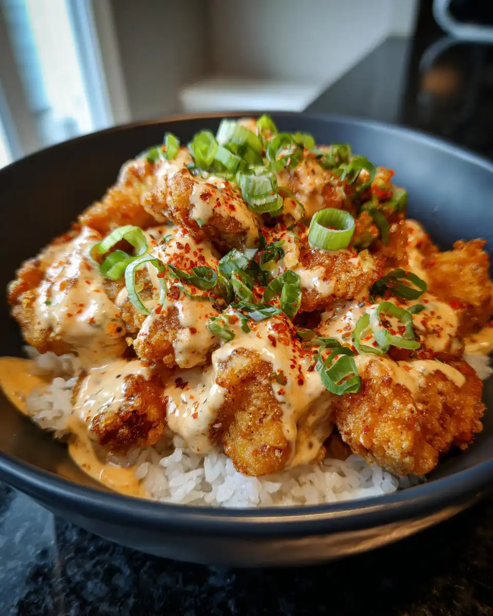 Bang Bang Chicken Bowl - detail 2