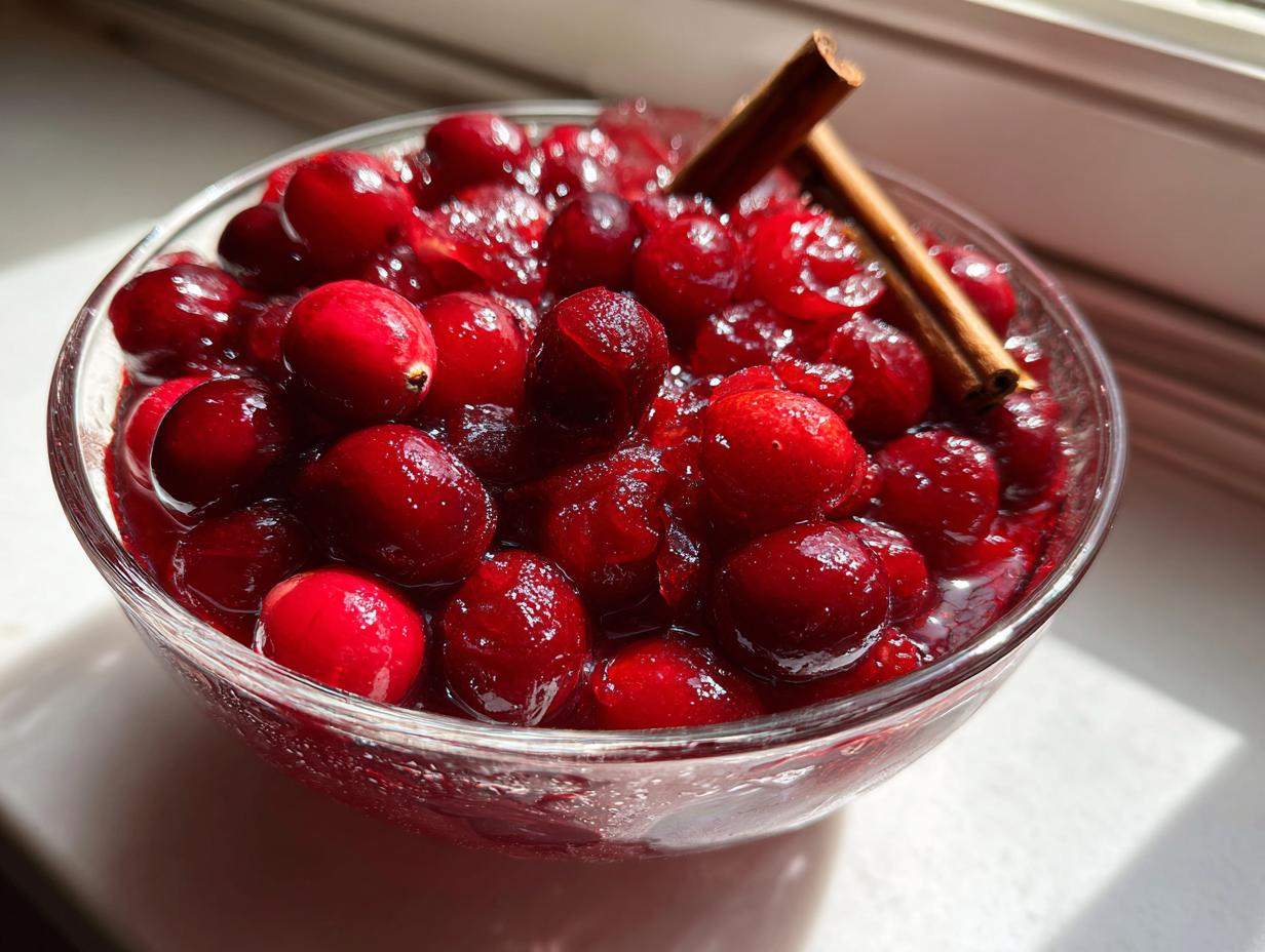 Best Ever Cranberry Sauce: 20 Min Recipe