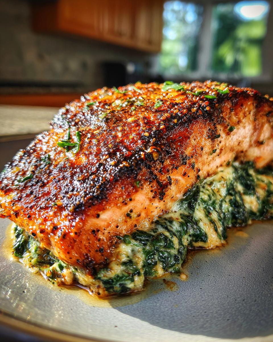 Blackened Salmon - detail 1