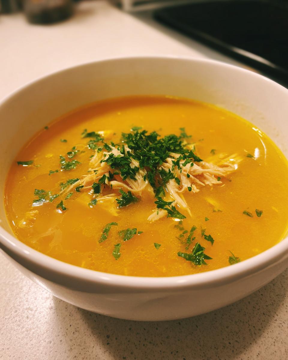 Blended Vegetable Chicken Soup (Liquid Gold) - detail 1