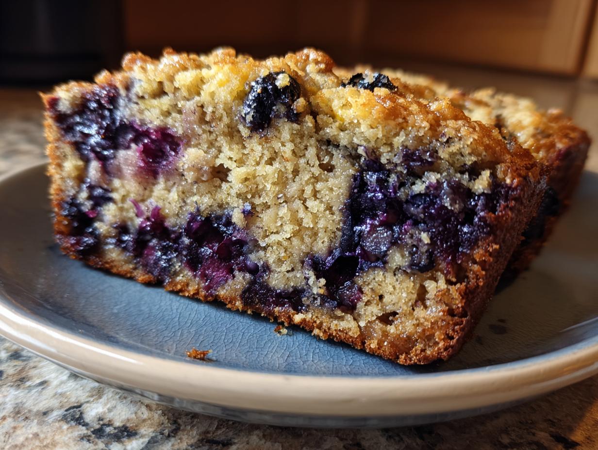 Blueberry Banana Bread