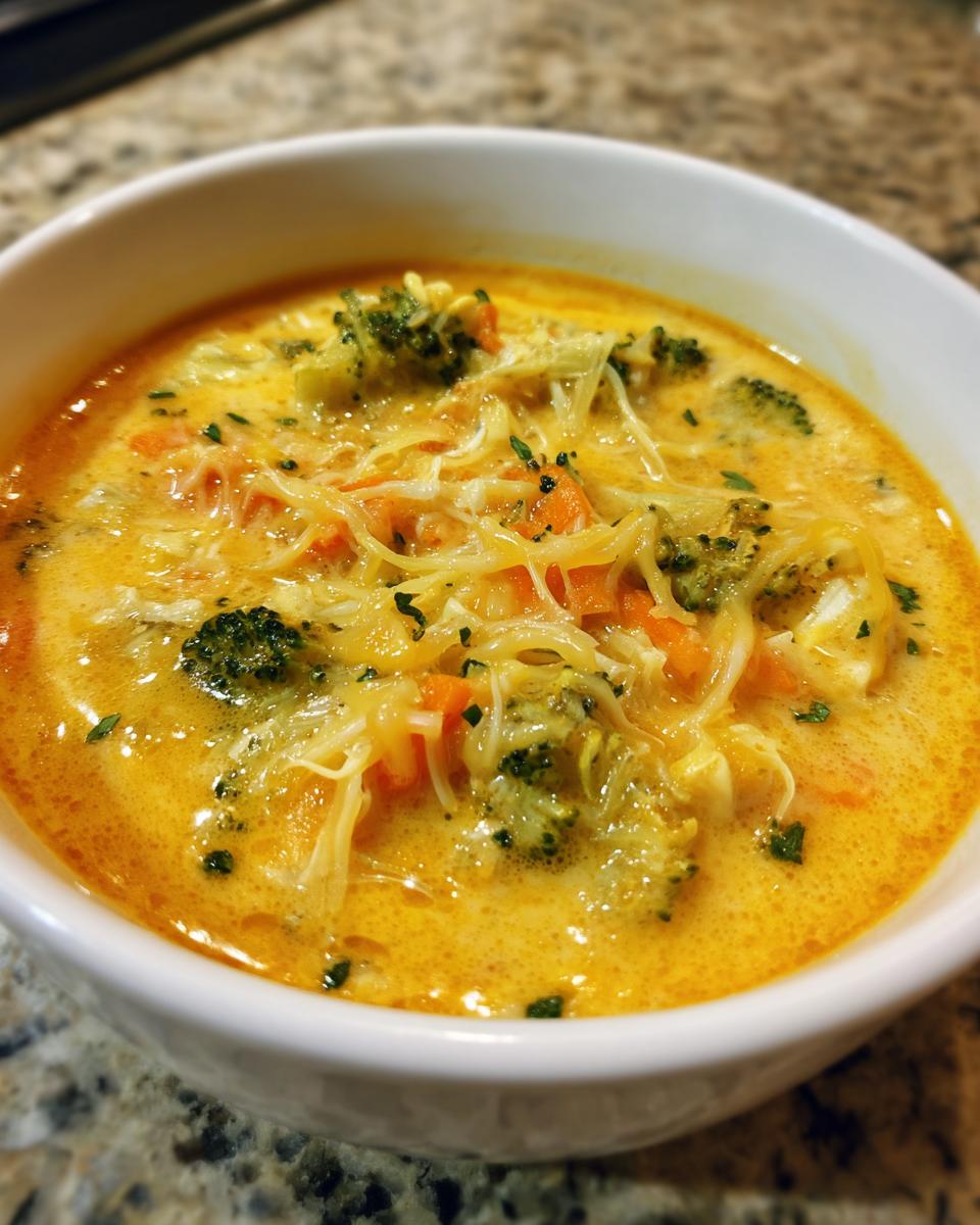 Broccoli Cheddar Soup - detail 2