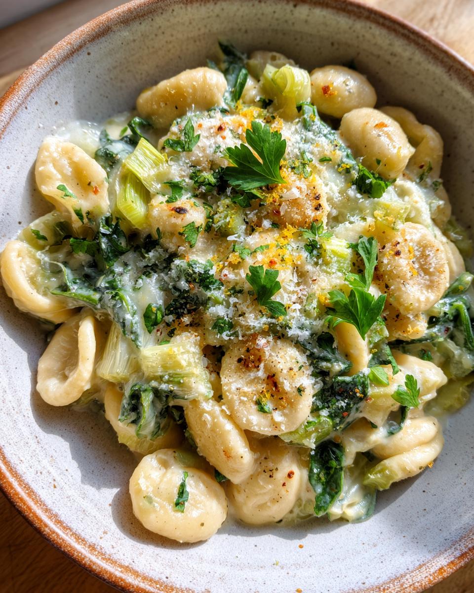 Butter Beans with Leeks - detail 1