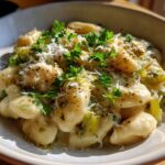 Butter Beans with Leeks