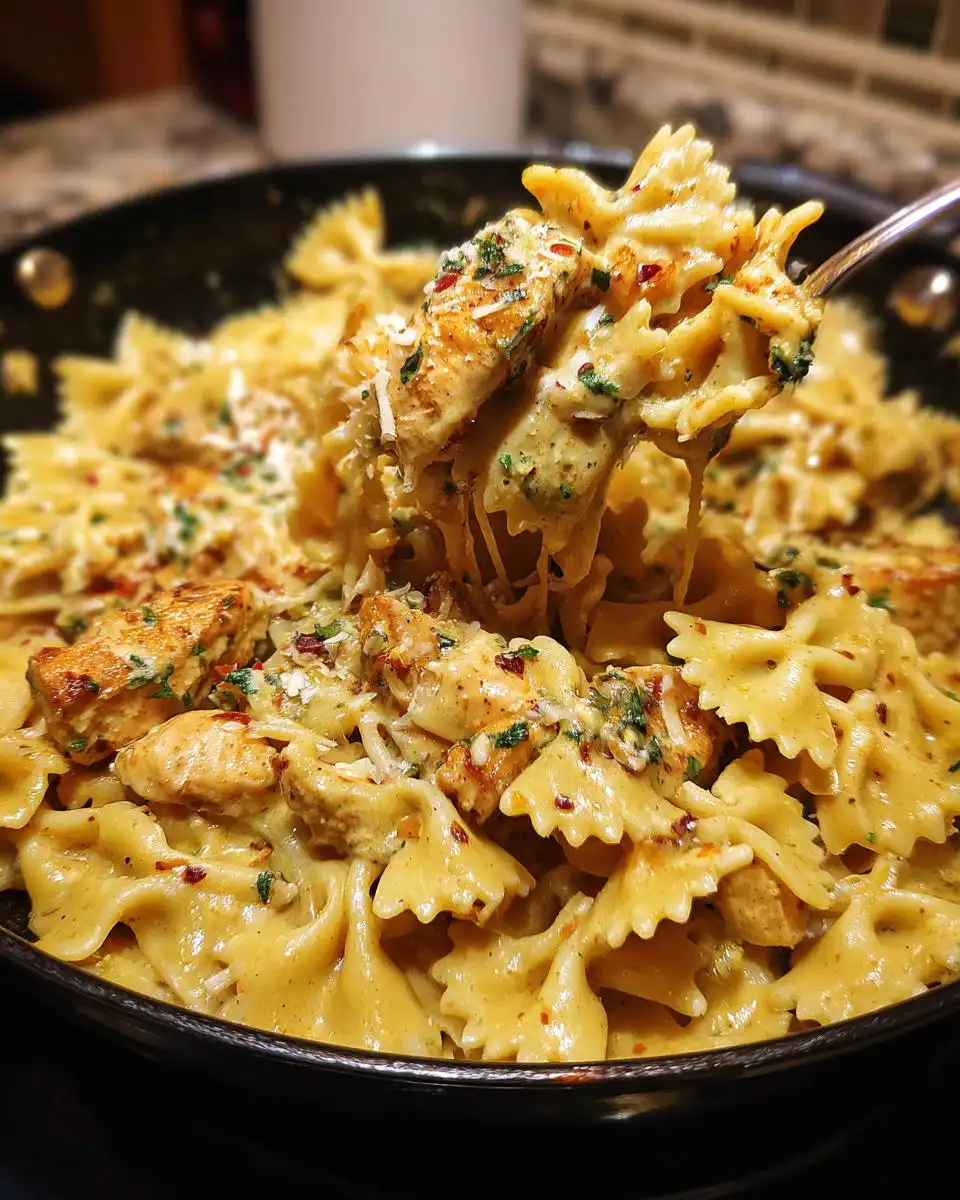 Cajun Chicken Alfredo Pasta - detail 1
