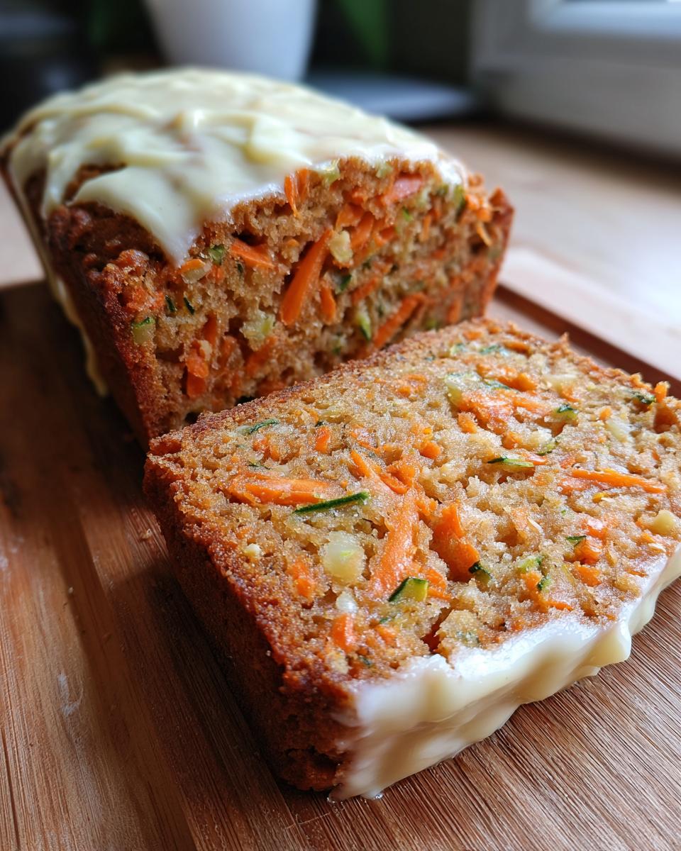 Carrot Apple Zucchini Bread - detail 1