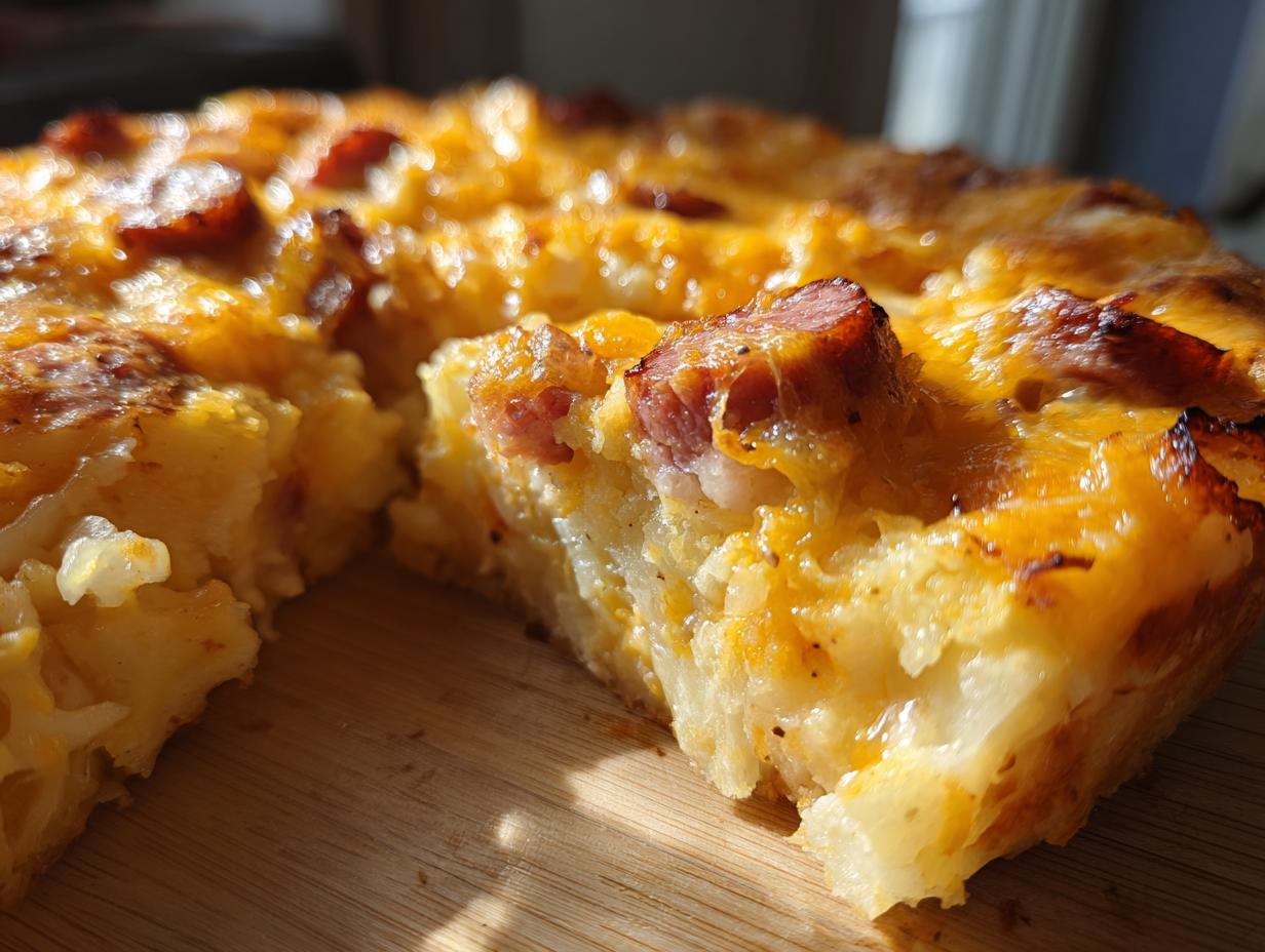 Cheesy Potatoes with Smoked Sausage: Divine Comfort