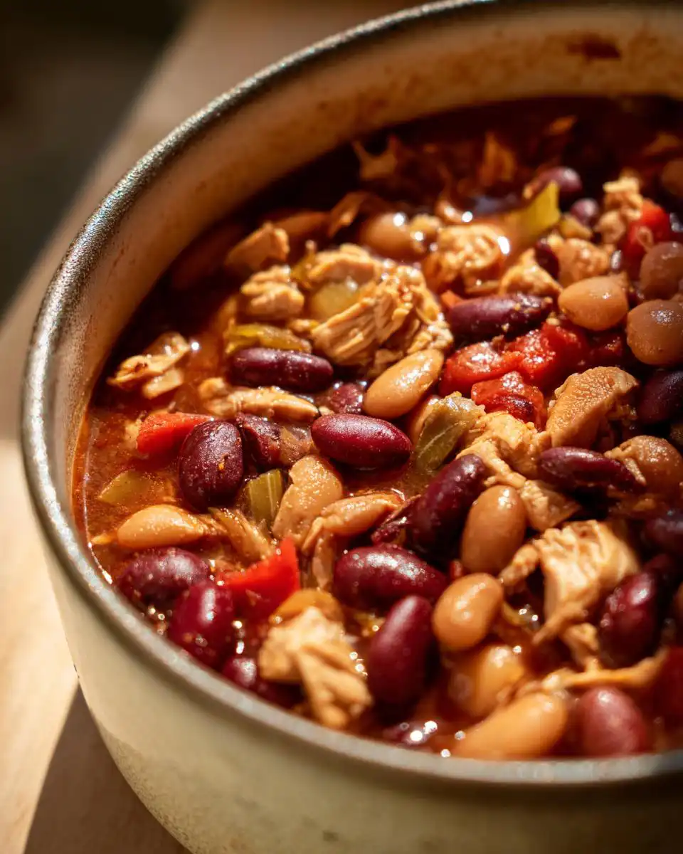 Chicken Black Bean Soup - detail 1
