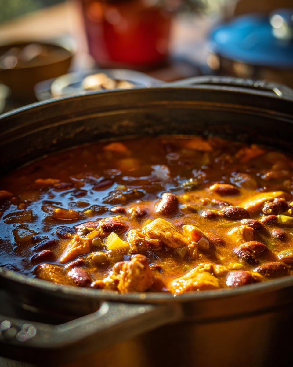 Chicken Black Bean Soup - detail 2