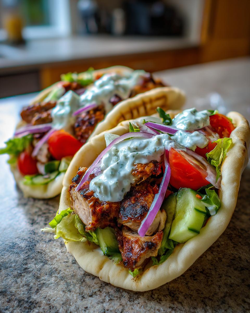 Chicken Gyros - detail 1