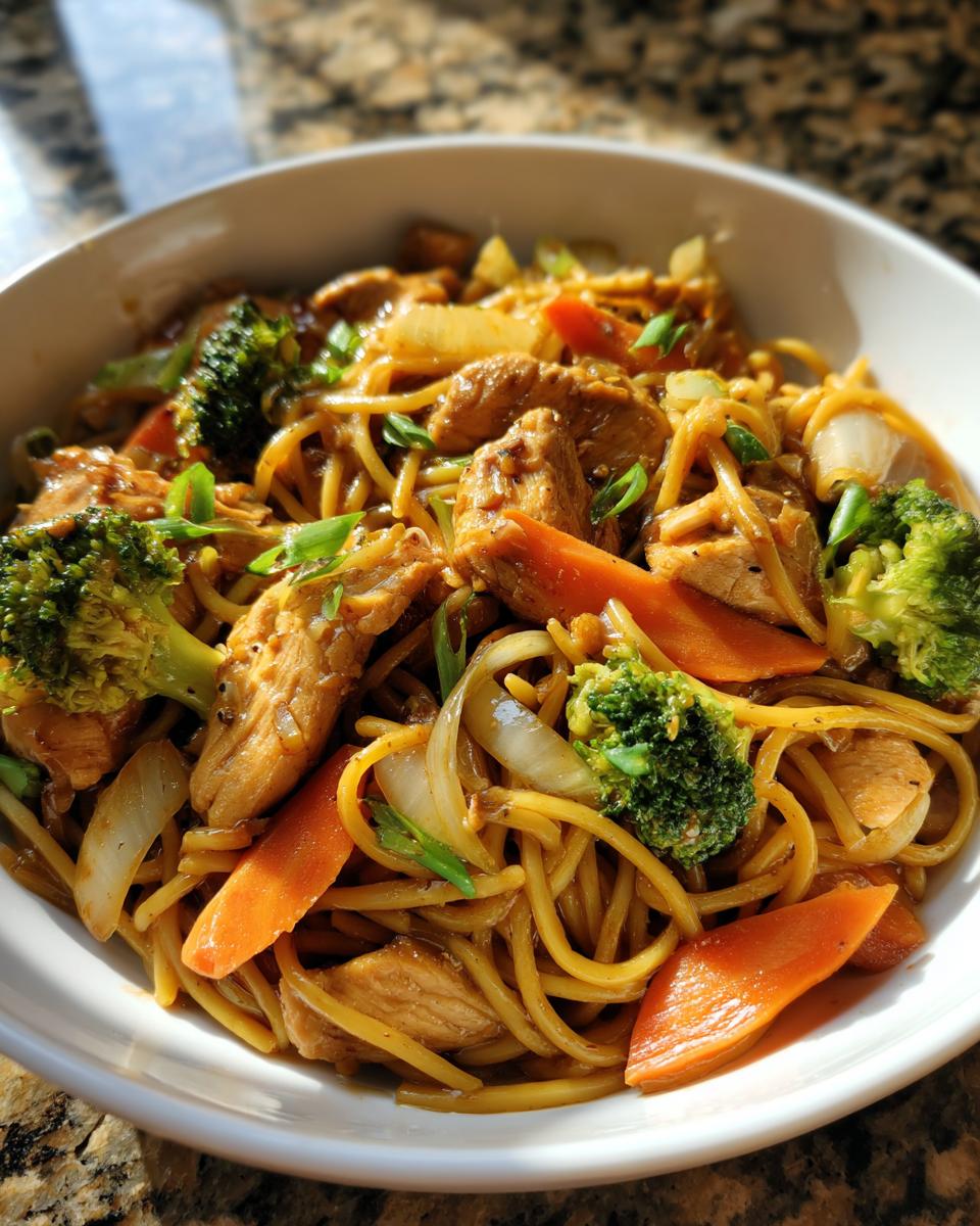 Chicken Lo Mein - detail 1