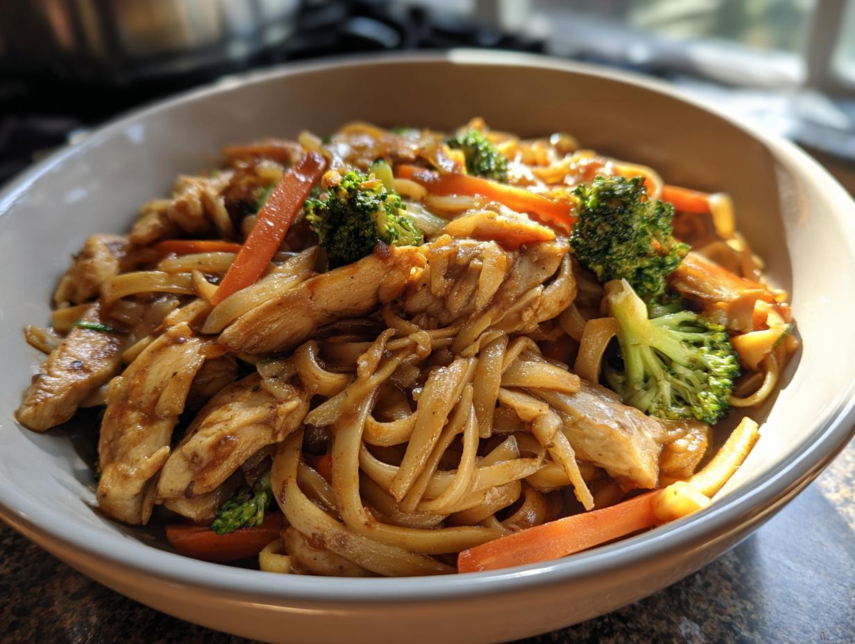 Quick Chicken Lo Mein: 30 Min of Deliciousness