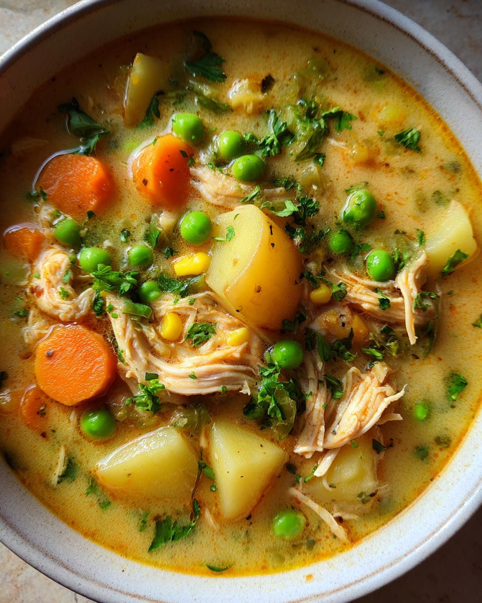 Chicken Pot Pie Soup - detail 2